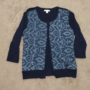 New York & Company Blue Sweater